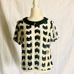 Cute Kitty Blouse